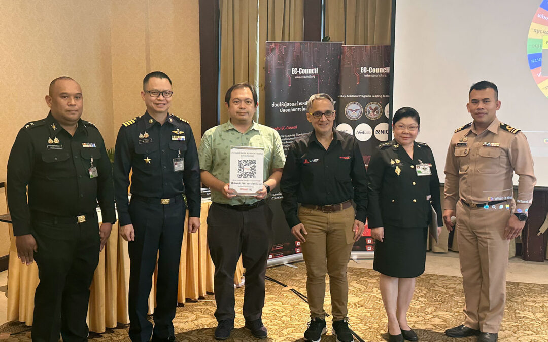 EC-Council มอบรางวัล Lucky Draw ในงานสัมมนาความมั่นคงปลอดภัยทางไซเบอร์